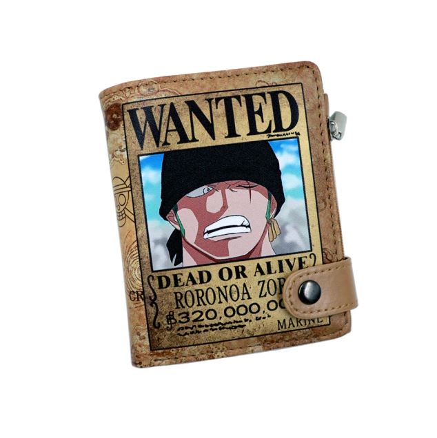Portefeuille One Piece Zoro Wanted