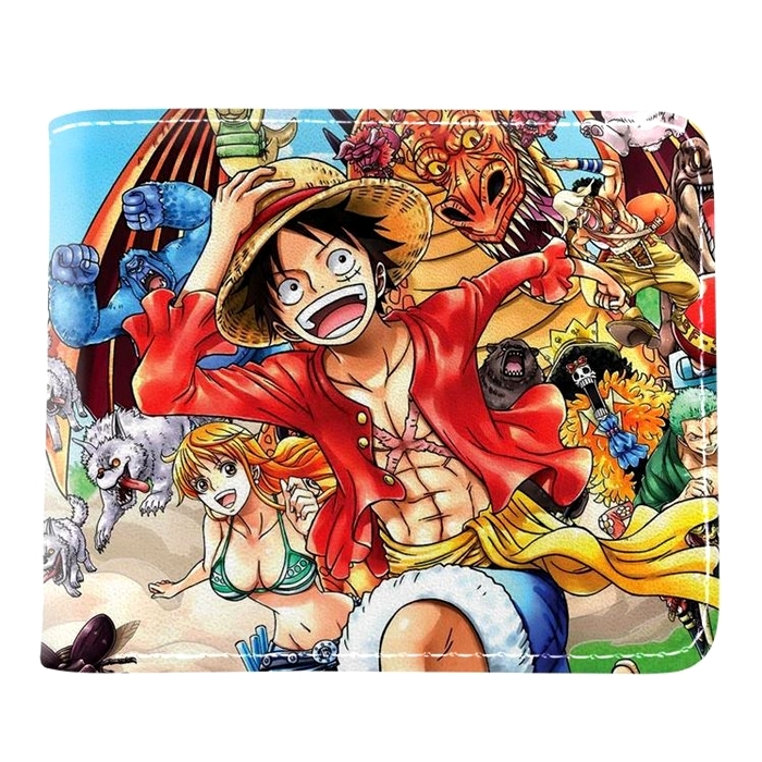 Porte-Monnaie One Piece Mugiwara & Animaux