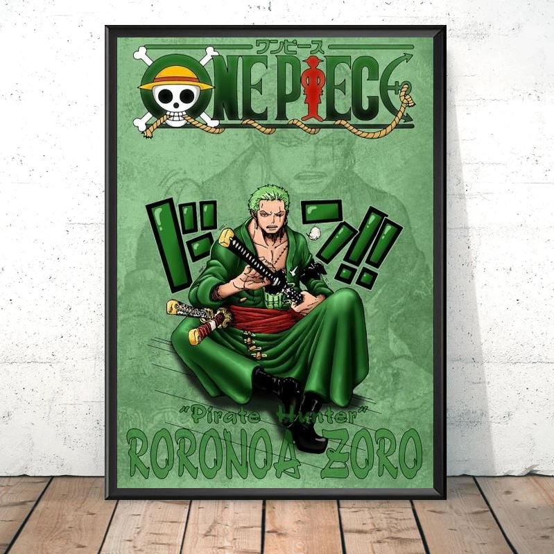 Tableau One Piece Line Zoro