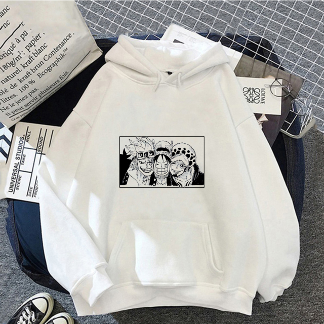 sweatshirt one piece kid luffy law 1