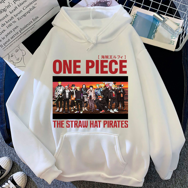 sweatshirt one piece pirates streetwear 2