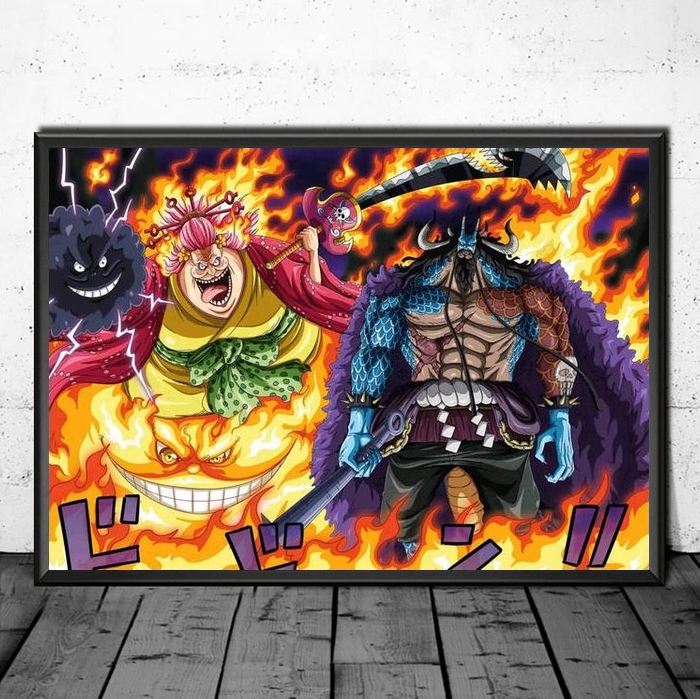 Tableau One Piece Kaido & Big Mom