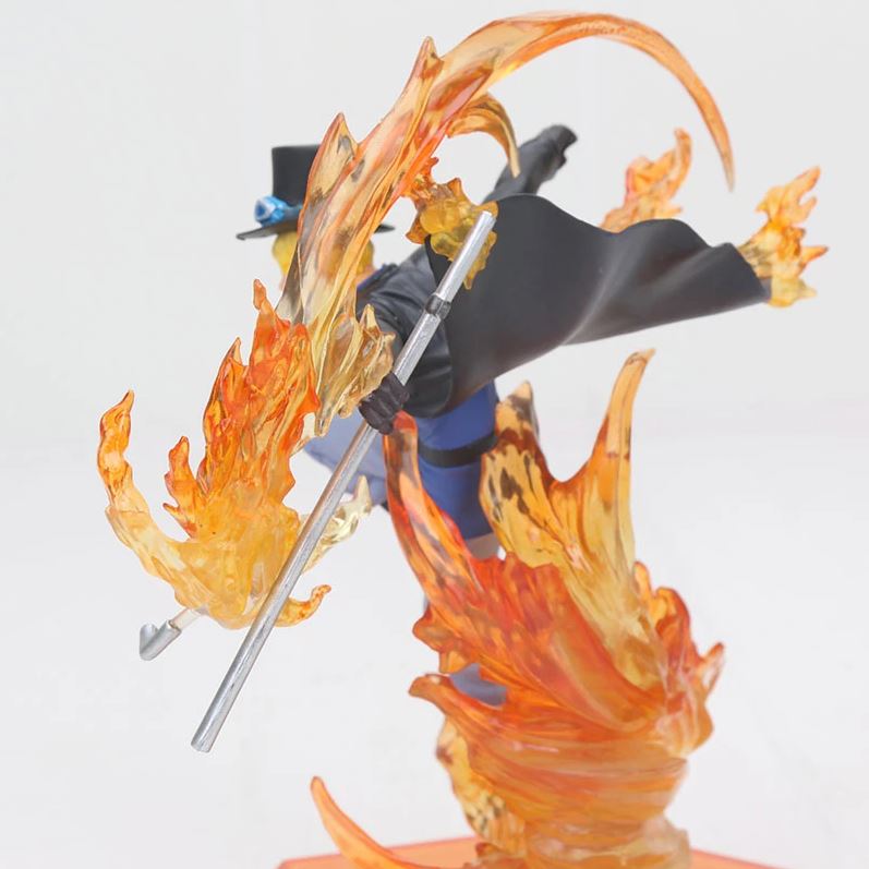 figurine one piece sabo fire 3