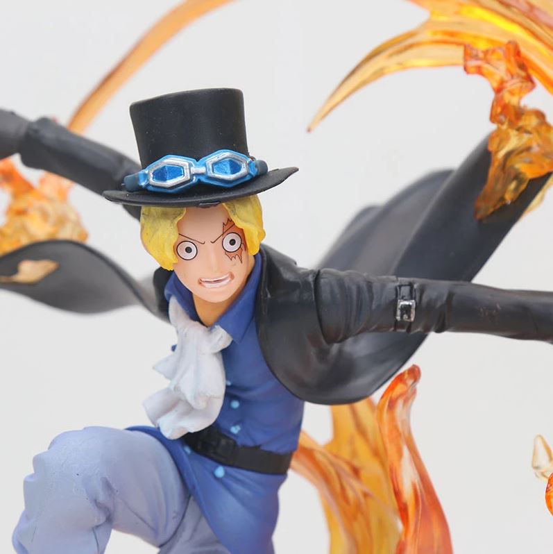 figurine one piece sabo fire 2