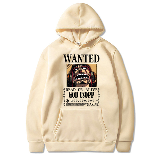 sweatshirt one piece god usopp wanted 8