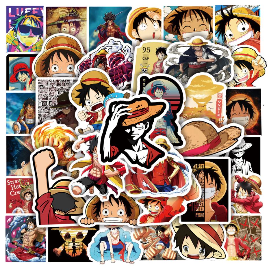 Autocollants One Piece Pack Luffy