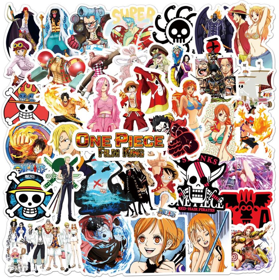 autocollants one piece pack cara 3