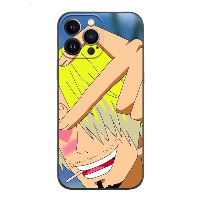 coque iphone one piece fingers heart 7