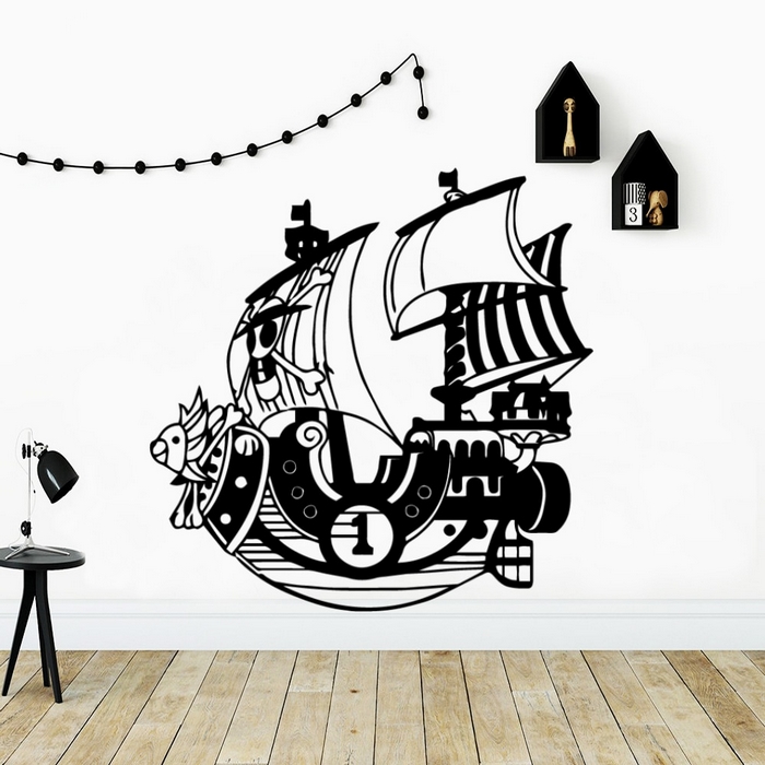 Sticker Mural One Piece Thousand Sunny