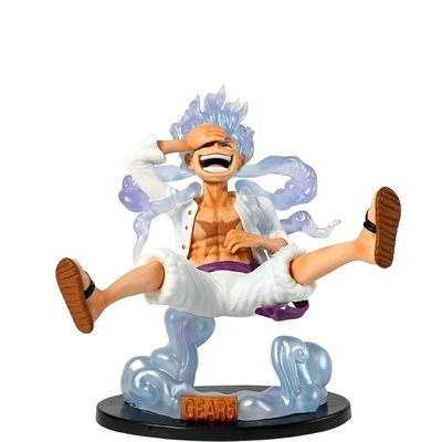 figurine one piece monkey luffy laugh bw 1