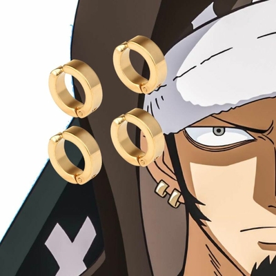 Boucles d'oreilles One Piece Law