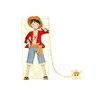 marque page one piece red 30