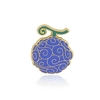 broches one piece devil fruits gold gomu gomu no mi