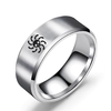 bague one piece jolly roger boa hancock argent