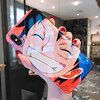 coque iphone one piece blue reflec luffy