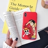 coque iphone one piece candy luffy rouge