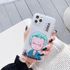 coque iphone one piece clear kids zoro