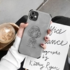 coque iphone one piece leather cuir luffy gris