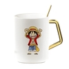 mug one piece gold pure luffy kid