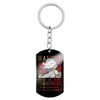 porte cles one piece black prime barbe blanche