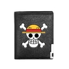 portefeuille one piece logo noir