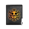 portefeuille one piece logo law noir