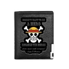 portefeuille one piece logo no hero noir