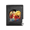 portefeuille one piece luffy chapeau paille noir