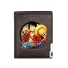 portefeuille one piece luffy chapeau paille marron