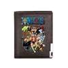 portefeuille one piece mugiwara marron