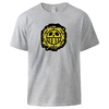 t shirt one piece trafalgar law logo gris