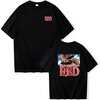 t shirt one piece red movie noir