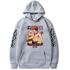 sweatshirt one piece ace asce grey