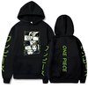 sweatshirt one piece green mugiwara black