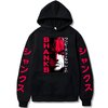 sweatshirt one piece hk shanks black