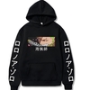 sweatshirt one piece zoro guard black