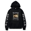 sweatshirt one piece roronoa zoro wanted black