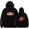 sweatshirt one piece pirate nami noir