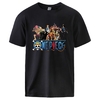 t shirt one piece nakama noir