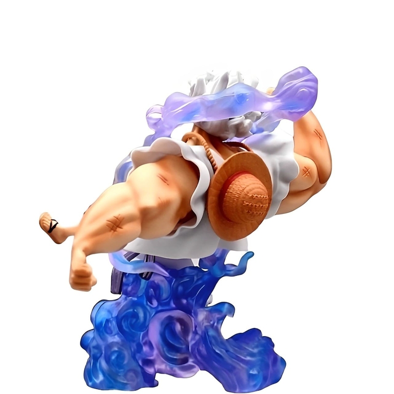 One piece Figurine Luffy Gear 5 Nika Statuette Collection Manga NEW power 26cm