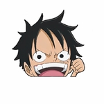 autocollant one piece face rd 5