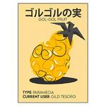 tableau toile one piece gol gol fruit 1