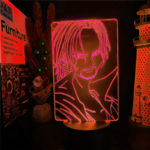 lampe 3d one piece shanks face red