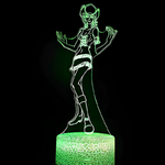 lampe 3d one piece miss all sunday green