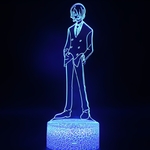 lampe 3d one piece vinsmoke sanji blue 1