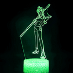 lampe 3d one piece nami green