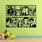 sticker mural one piece mugiwara equipage 1