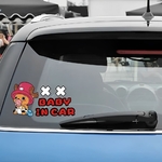 autocollants one piece baby car 1