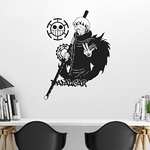 stickers mural law 2 one piece 2