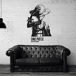 stickers mural strawhat 2 one piece 1